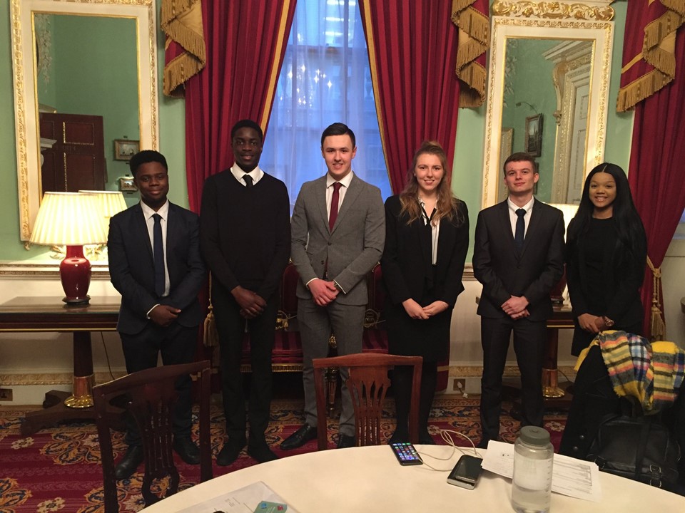 Crayford Students at Mansion House